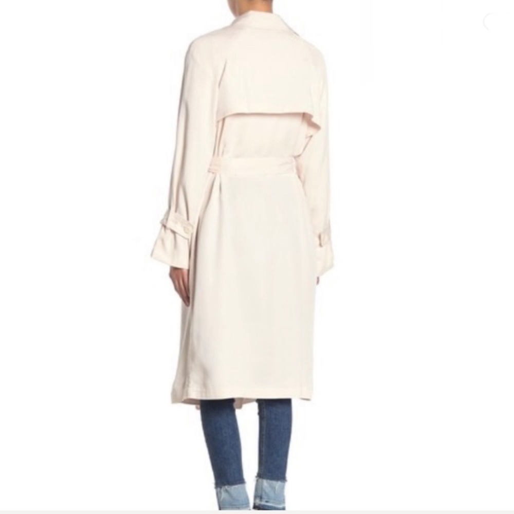 New Tart Large Gladys Belted Trench Coat: Large - Picture 3 of 5